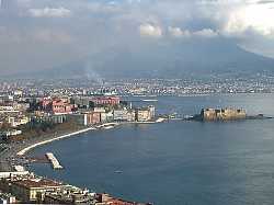 Il Golfo di Napoli da via Orazio 