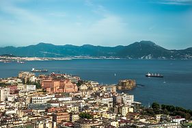 Napoli - Panorama dal Vomero 
