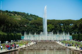 Napoli - La fontana dell'Esedra
