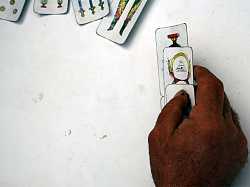 Giocatore di scopa - la primiera