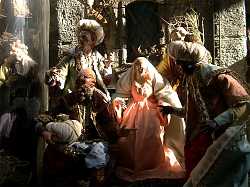 San Gregorio Armeno - gruppo di pastori "vestiti"