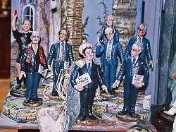 San Gregorio Armeno - statuette di politici