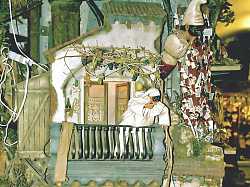 San Gregorio Armeno - il particolare di un presepe