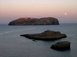 Ventotene - l'isolotto di Santo Stefano