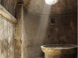Pompei - Terme del foro: Calidarium