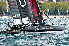 America's Cup Napoli - Il team di Oracle 