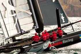 America's Cup Napoli - Artemis Racing