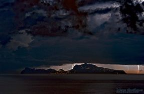 Temporale su Capri