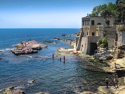 Napoli - Scogli a Posillipo