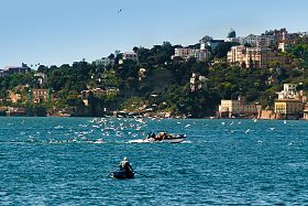 Pescatori nel Golfo di Napoli