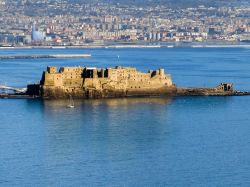 Castel dell'Ovo  in una giornata di Febbraio