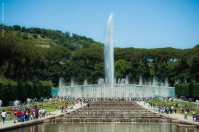 Napoli - La fontana dell'Esedra 